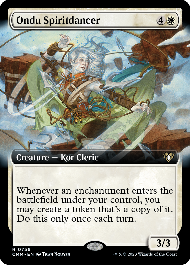 Ondu Spiritdancer (Extended Art) (CMM-756) - Commander Masters: (Extended Art) Foil