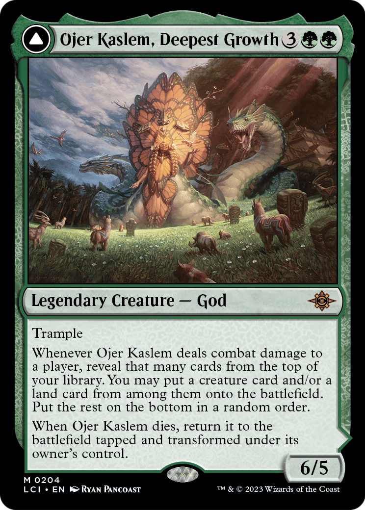 Ojer Kaslem, Deepest Growth (LCI-204) - The Lost Caverns of Ixalan
