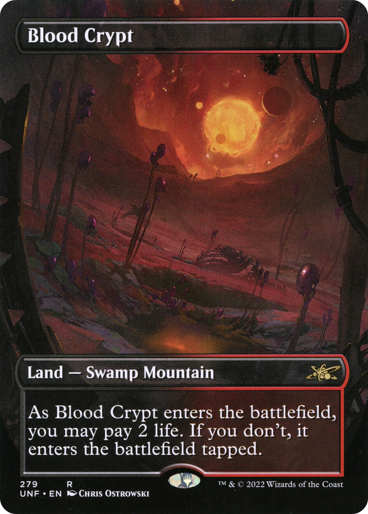 Blood Crypt (Borderless) (UNF-279) - Unfinity