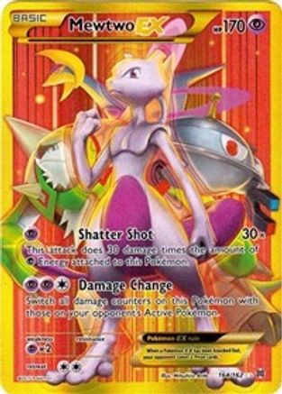 Mewtwo EX (164 Secret Full Art) (164 Secret Full Art) 164/162 - Holofoil XY BREAKthrough - Secret Rare