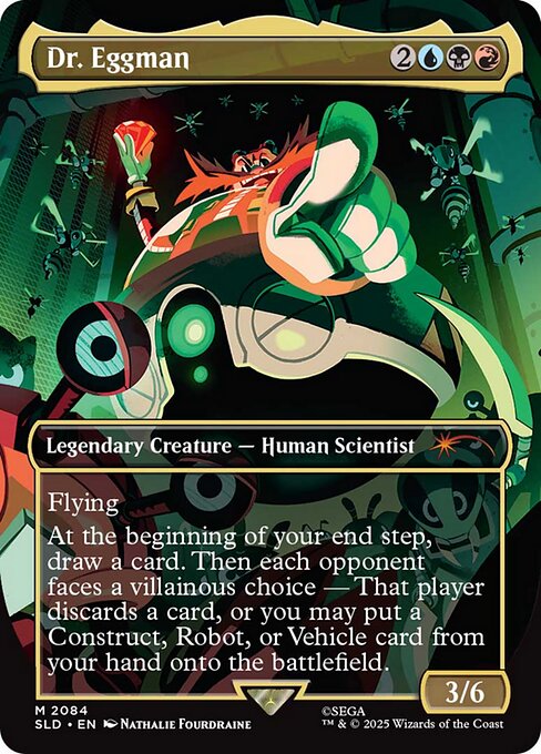 Dr. Eggman (Rainbow Foil)