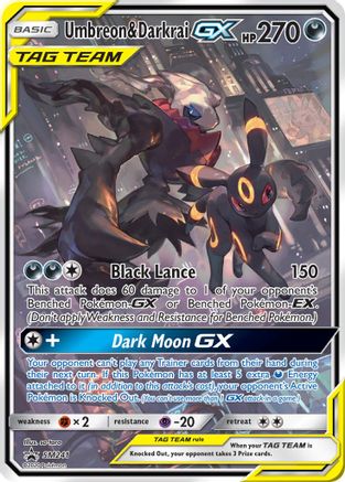 Umbreon & Darkrai GX SM241/248 - Holofoil SM Promos - Promo