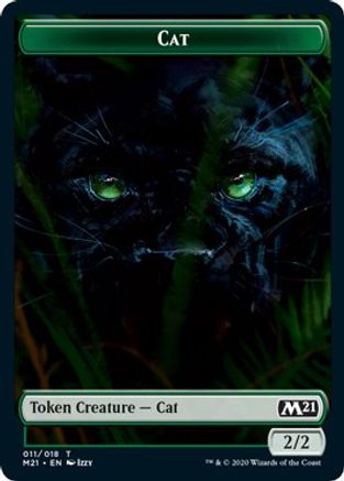 Cat (011) Token (M21-011) - Core Set 2021