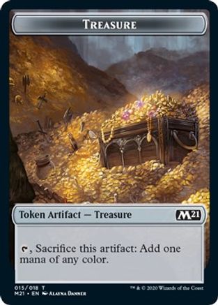 Treasure Token (M21-015) - Core Set 2021