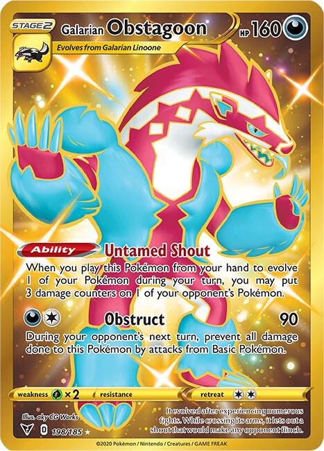 Galarian Obstagoon (Secret) 198/185