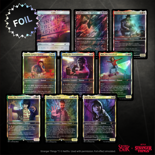 Secret Lair Drop: Secret Lair x Stranger Things - Traditional Foil Edition