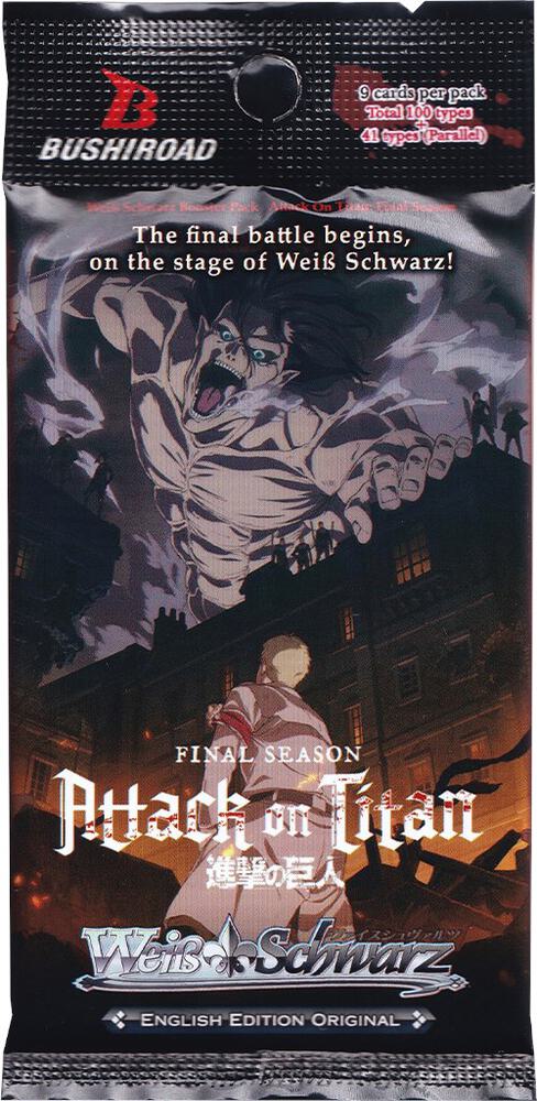 Booster Pack Attack On Titan: Final Season