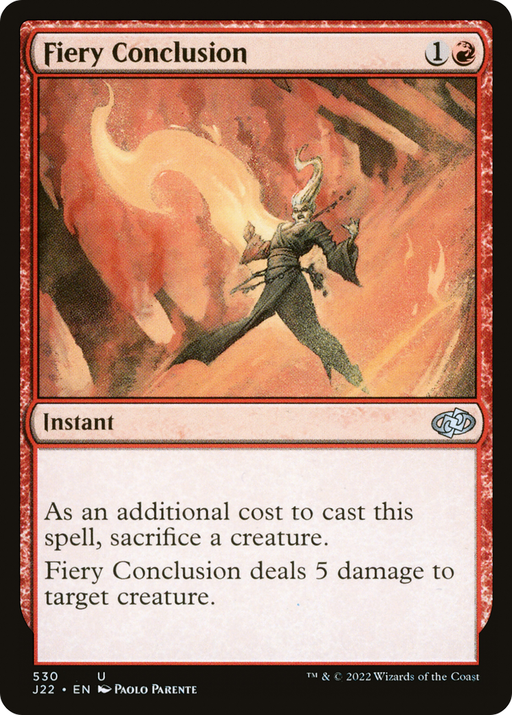 Fiery Conclusion (J22-530) - Jumpstart 2022