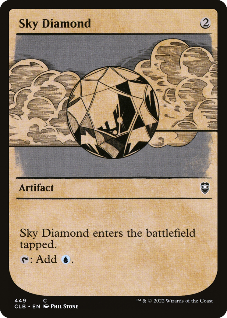 Sky Diamond (Showcase) (CLB-449) - Commander Legends: Battle for Baldur's Gate: (Showcase)