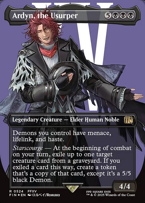 Ardyn, the Usurper (Borderless) (Surge Foil) (0524)