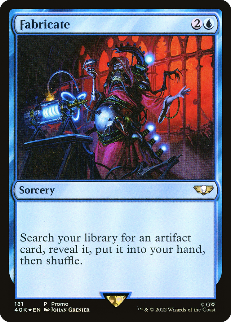 Fabricate (LARP-181) - Warhammer 40,000 Commander Foil