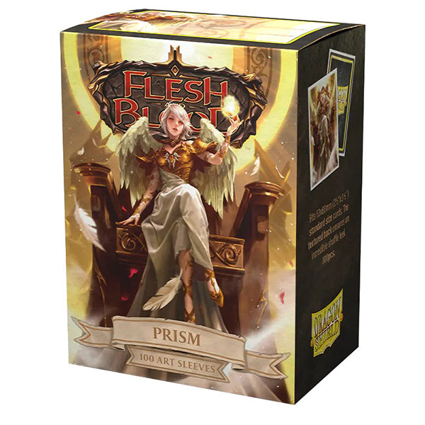 Dragon Shield Sleeves: Standard- Matte 'Flesh & Blood Prism Advent of Thrones' Art, Limited Edition (100 ct.)
