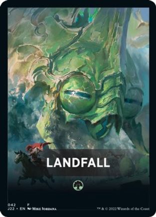 Landfall Theme Card (J22-042) - Jumpstart 2022