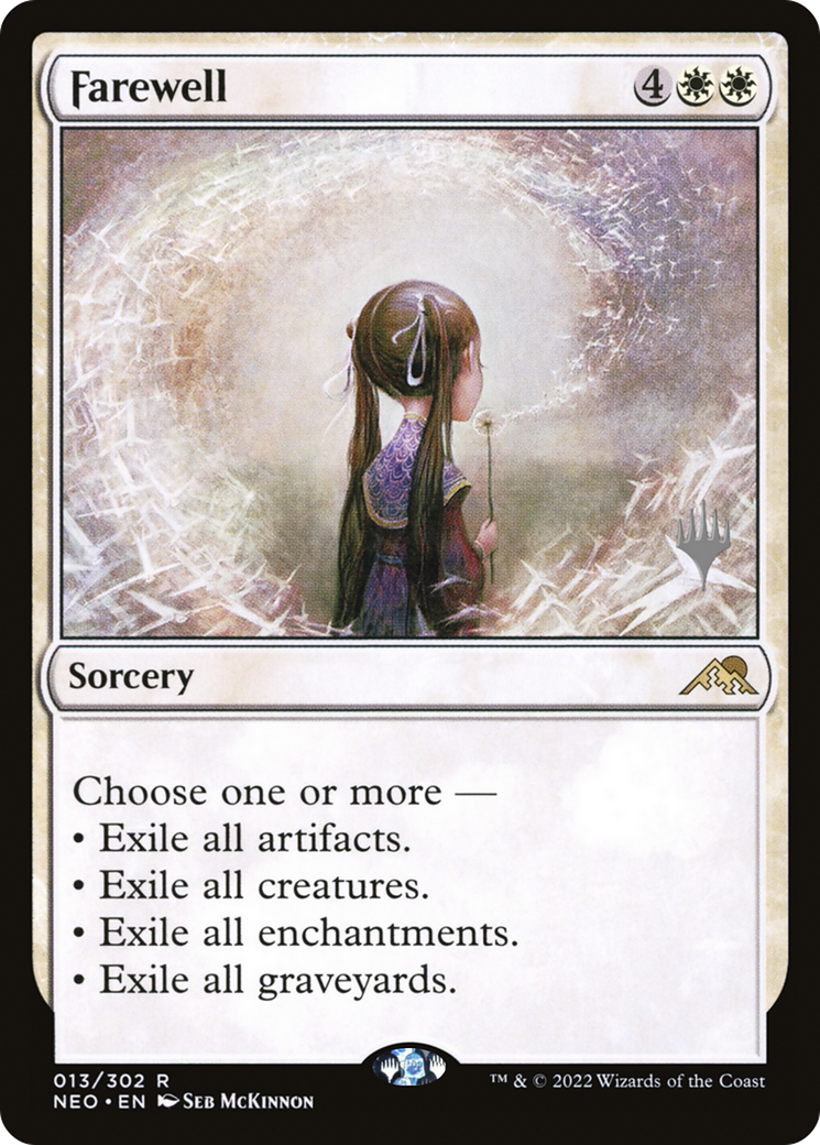 Farewell (PPNEO-013) - Kamigawa: Neon Dynasty Promos Foil