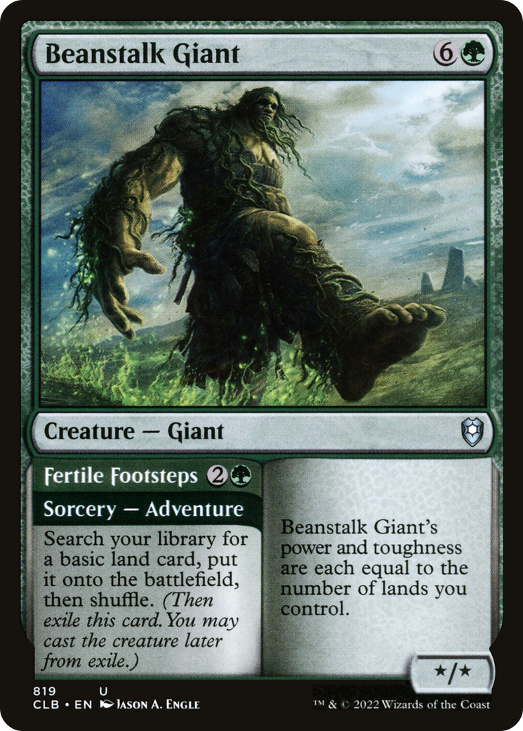 Beanstalk Giant (CLB-819) - Commander Legends: Battle for Baldur's Gate