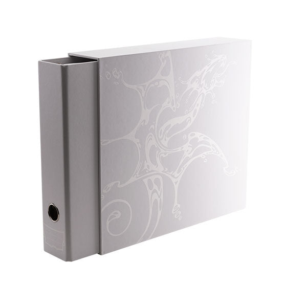 Dragon Shield Binder: Sanctuary- Slipcase 4-Ring Binder- White