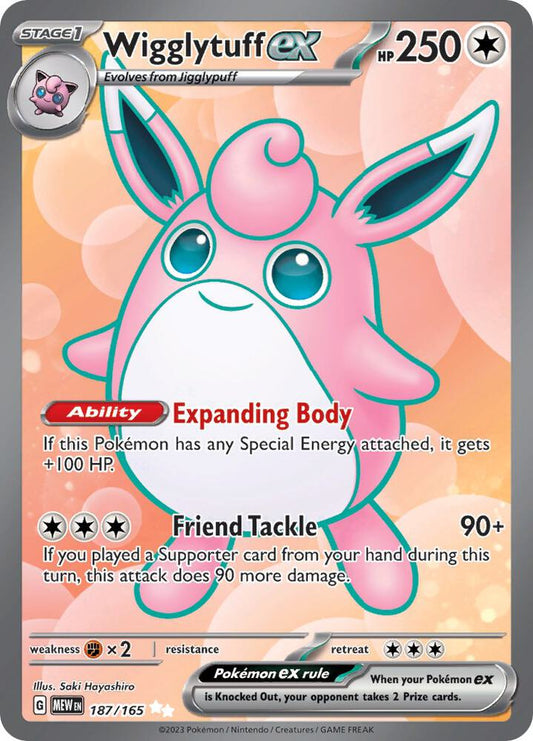 Wigglytuff ex 187/165