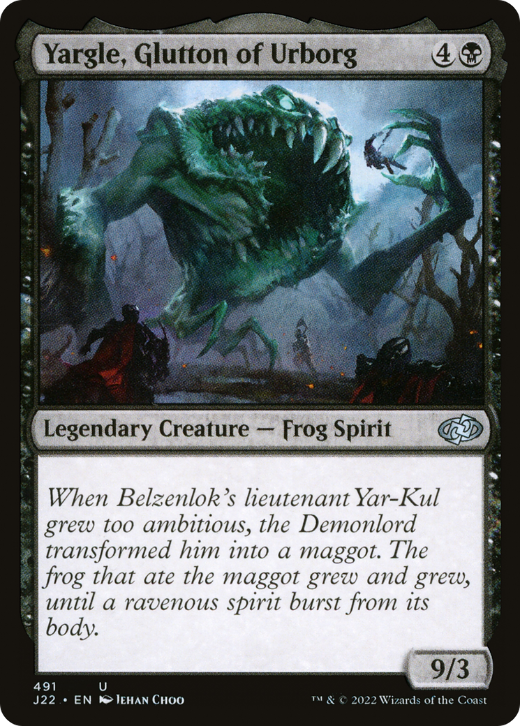 Yargle, Glutton of Urborg (J22-491) - Jumpstart 2022