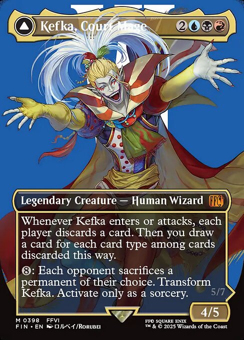 Kefka, Court Mage (Borderless) (0398)