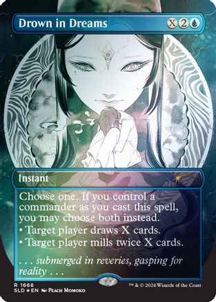Drown in Dreams (Rainbow Foil) (SLD-1668) - Secret Lair Drop Series Foil