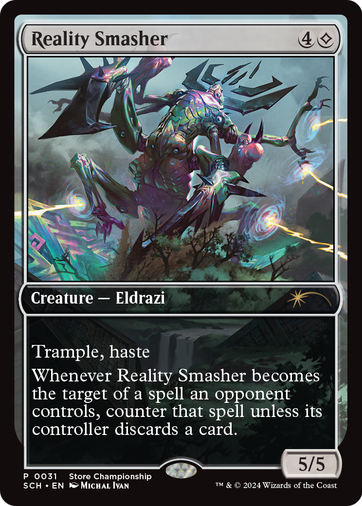 Reality Smasher (GAME-031) - Store Championships Foil