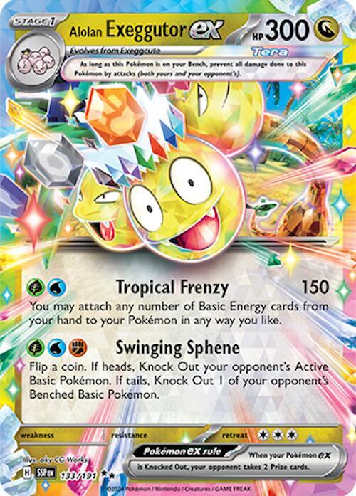 Alolan Exeggutor ex 133/191