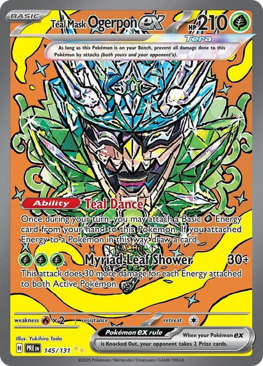 Teal Mask Ogerpon ex 145/131