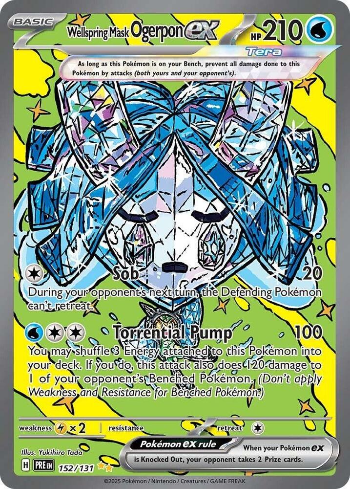 Wellspring Mask Ogerpon ex 152/131