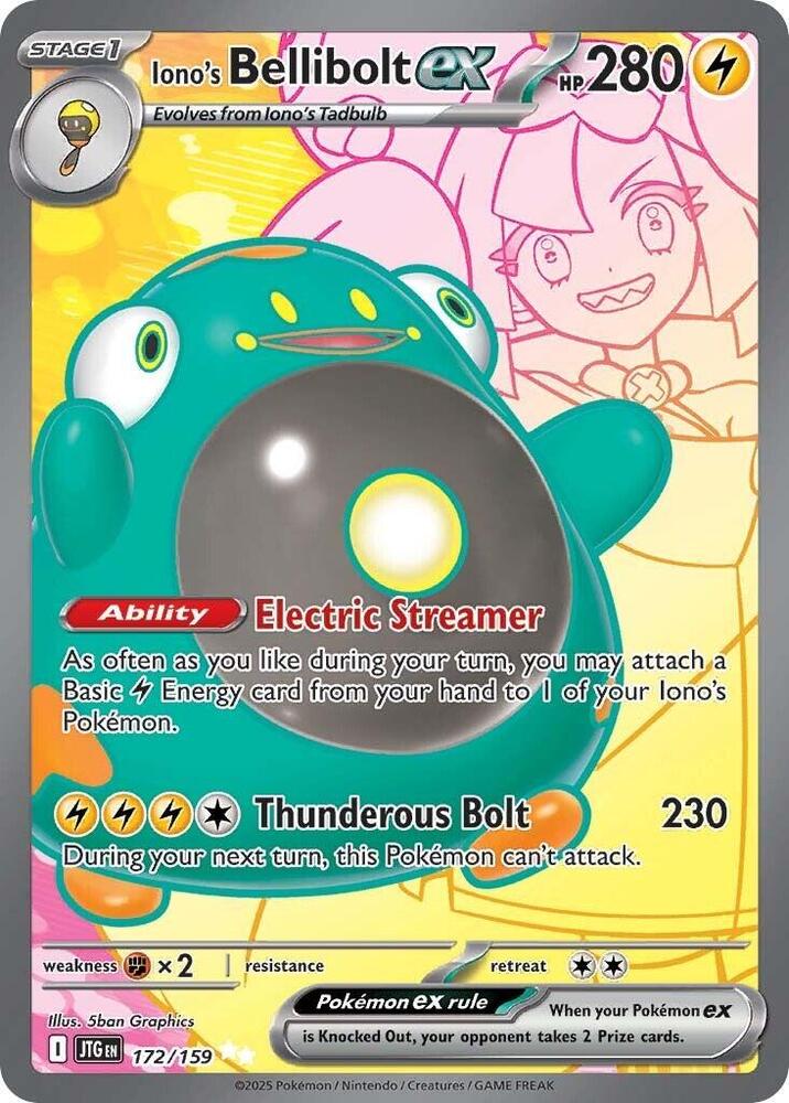 Iono's Bellibolt ex 172/159