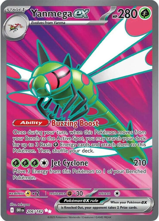 Yanmega ex 206/182