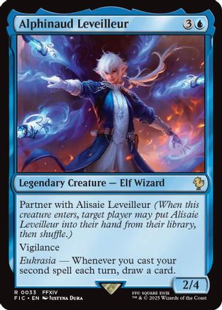Alphinaud Leveilleur (Surge Foil) (FIC-033) - Commander: FINAL FANTASY Foil