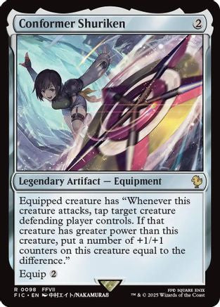 Conformer Shuriken (Surge Foil) (FIC-098) - Commander: FINAL FANTASY Foil