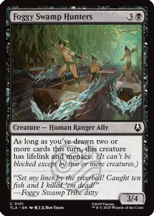 Foggy Swamp Hunters (TLA-101) - Avatar: The Last Airbender Foil