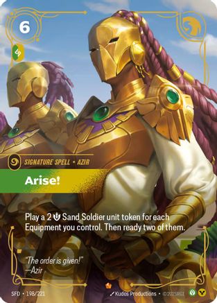 Arise! (198/221) - Spiritforged Foil