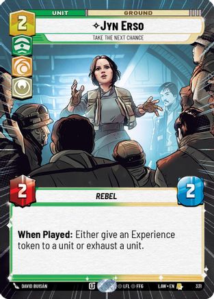 Jyn Erso - Take the Next Chance (Hyperspace) (331) - A Lawless Time