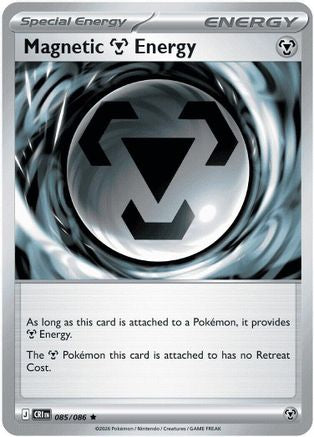 Magnetic Metal Energy 085/086 - Reverse Holofoil ME04 Chaos Rising - Rare