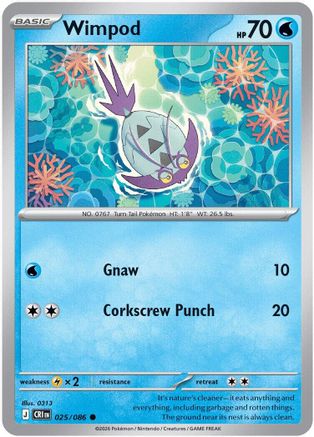 Wimpod 025/086 ME04 Chaos Rising - Common