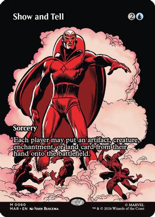 Show and Tell (Borderless) (MAR-060) - Marvel Universe Eternal-Legal