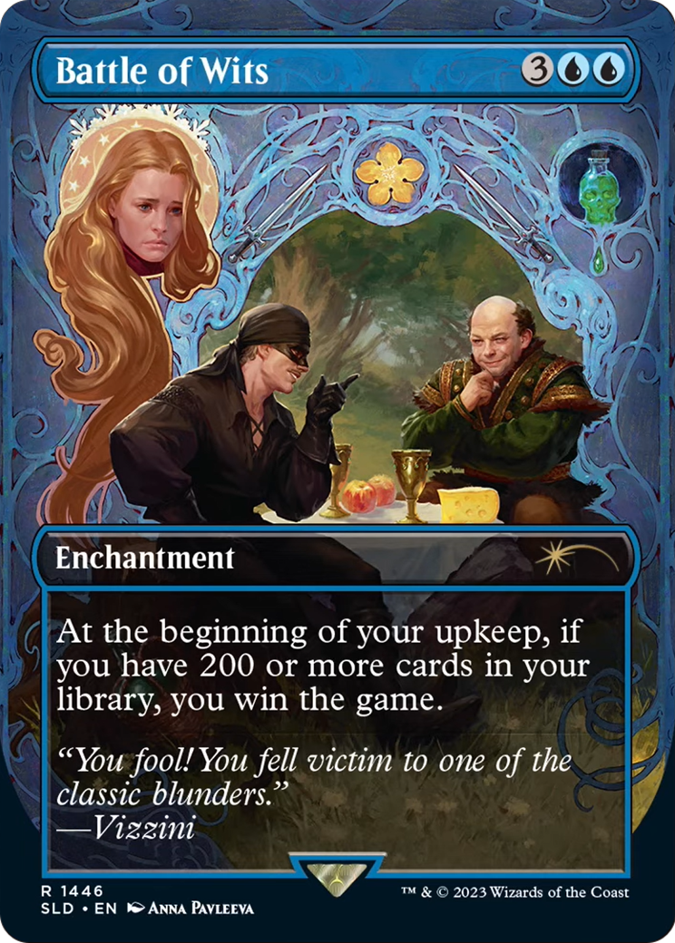 Battle of Wits (SLD-1446) - Secret Lair Drop (Borderless) Foil