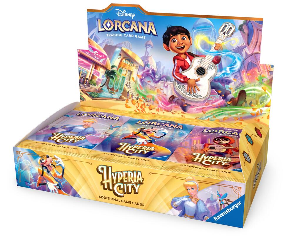 LORCANA: SET 14: HYPERIA CITY: BOOSTER DISPLAY (24CT)