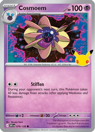 Cosmoem 079/128 - Holofoil ME 30th Celebration - Common