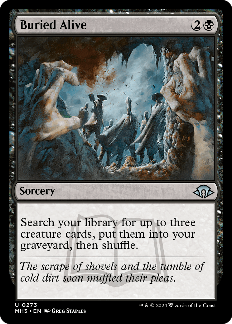 Buried Alive (MH3-273) - Modern Horizons 3 Foil