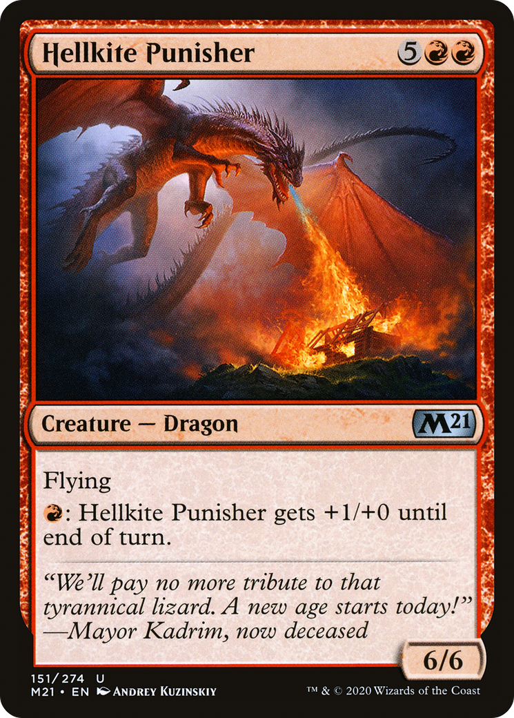 Hellkite Punisher (M21-151) - Core Set 2021
