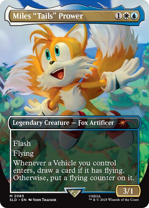 Miles "Tails" Prower (Rainbow Foil)
