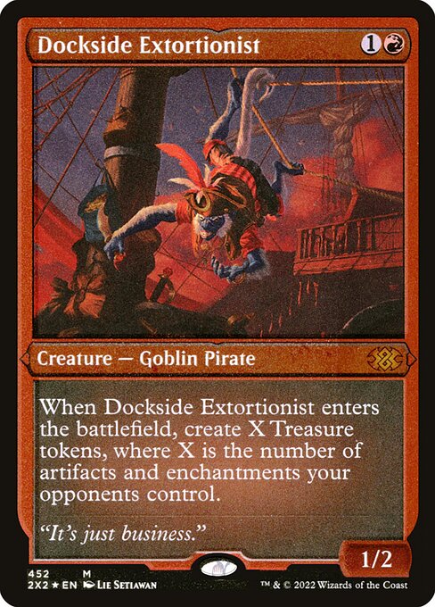 Dockside Extortionist (Foil Etched)