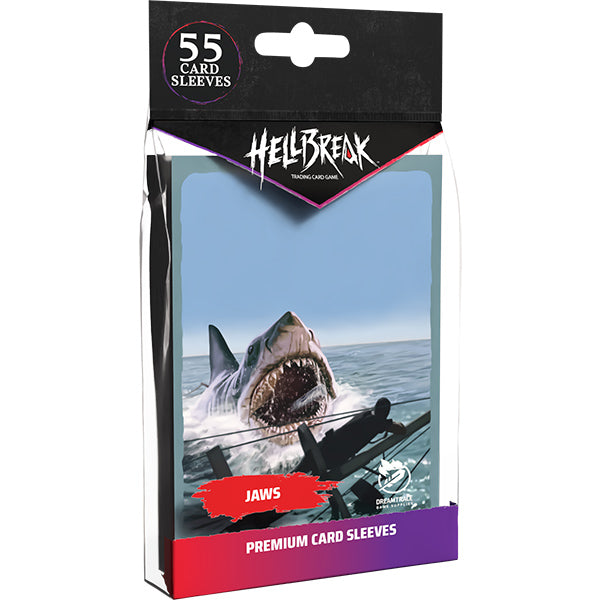 Card Sleeves: Hellbreak- Jaws Premium Sleeves (55 Sleeves)