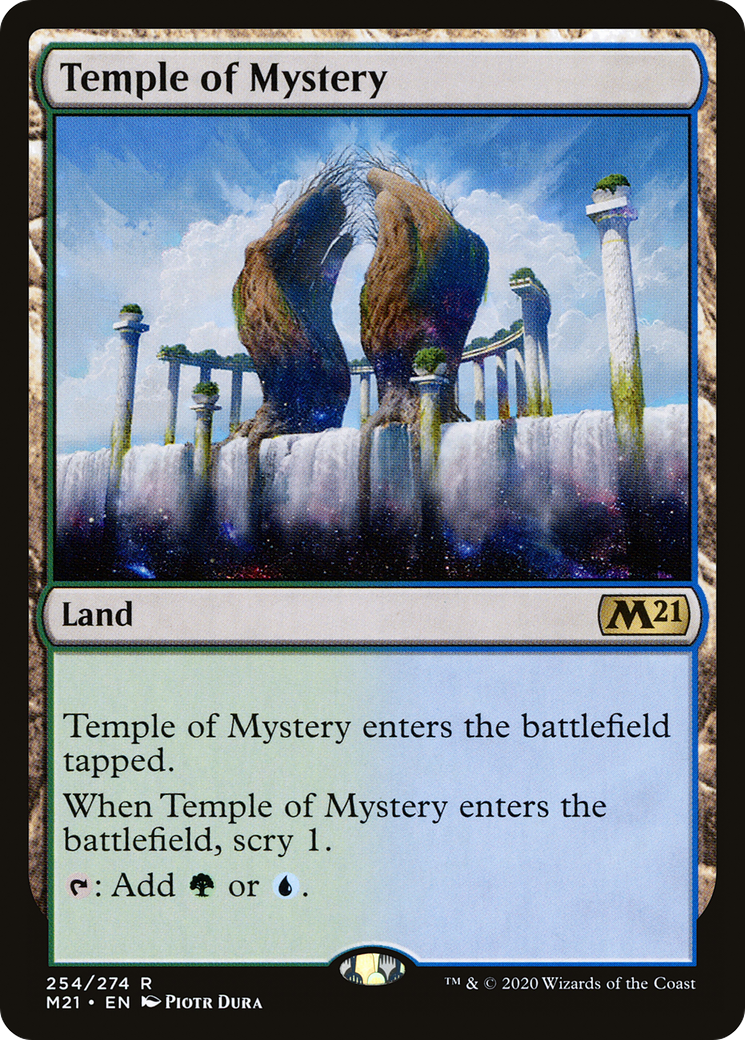 Temple of Mystery (M21-254) - Core Set 2021