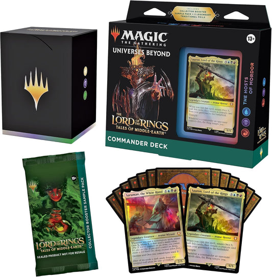 The Lord of the Rings: Tales of Middle-earth Commander Deck - The Hosts of Mordor
