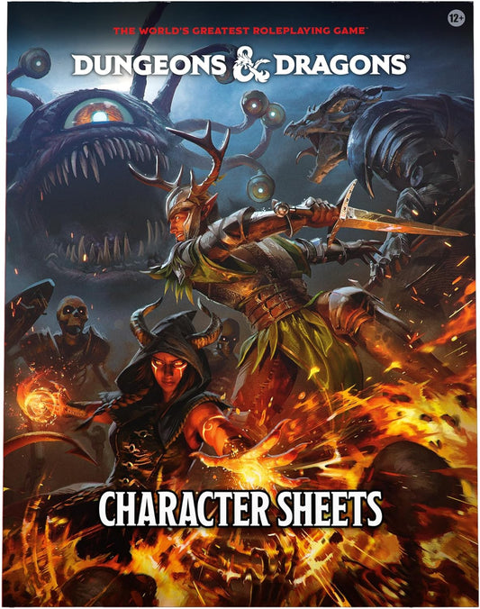 Dungeons & Dragons: Character Sheets 2024