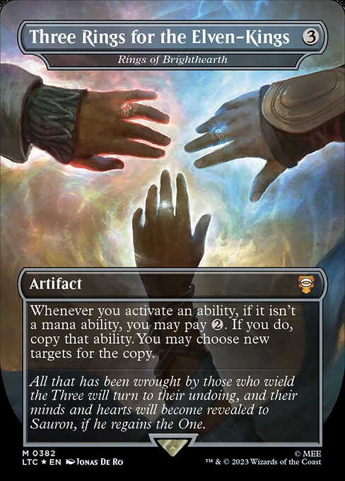 Three Rings for the Elven-Kings - Rings of Brighthearth (Surge Foil)